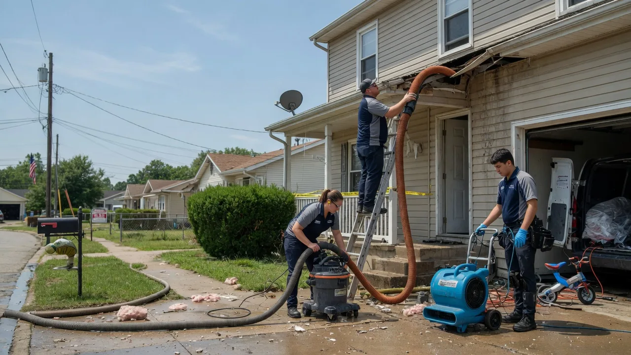 Water Damage Restoration in Hanna, IN near me